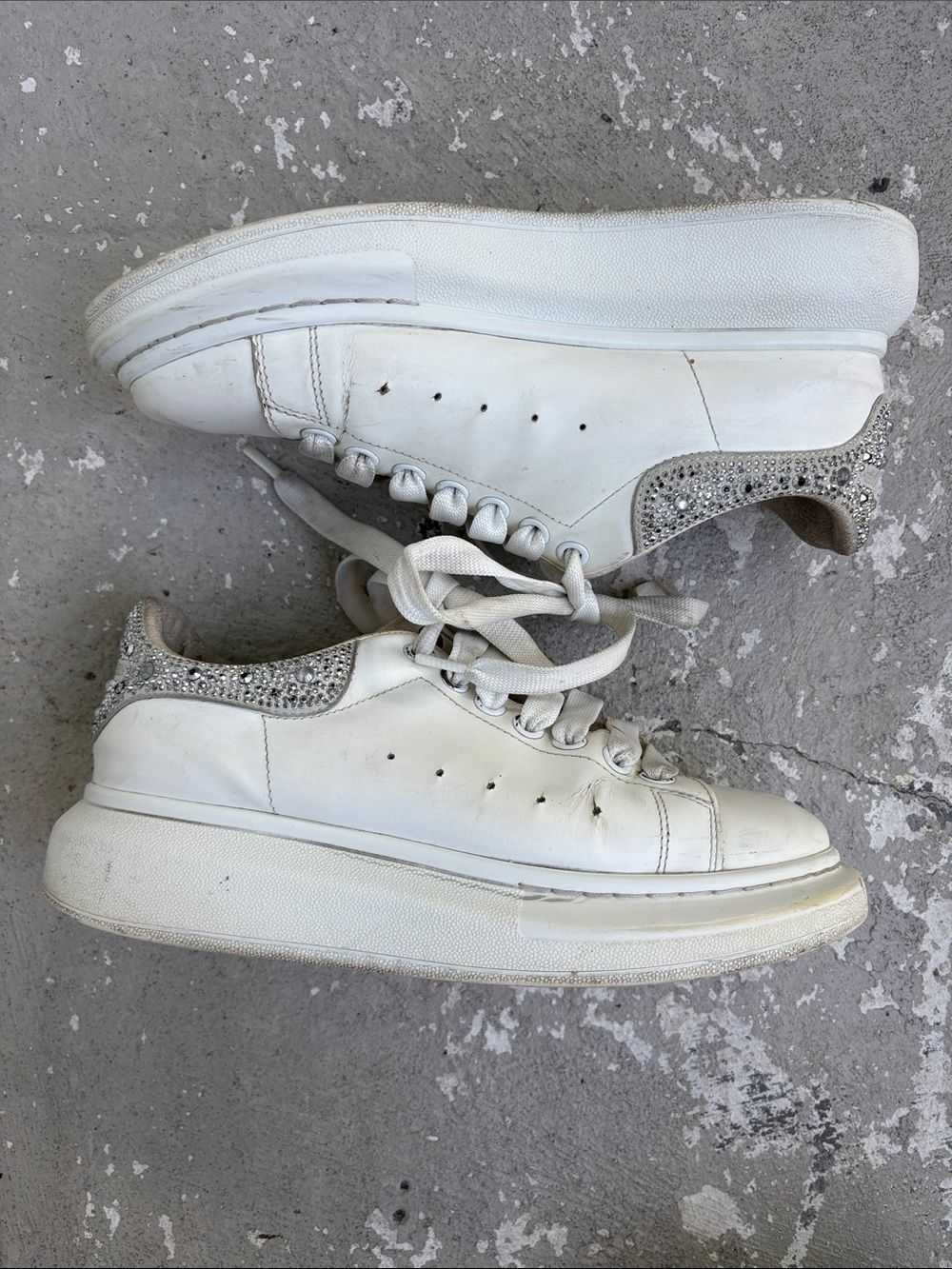 Alexander McQueen studded sneakers